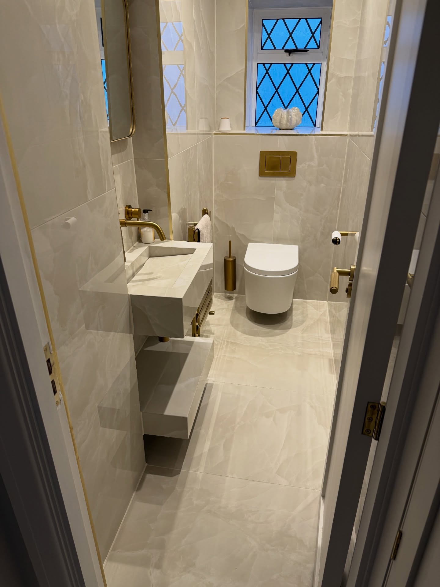 Bespoke porcelain basin project five