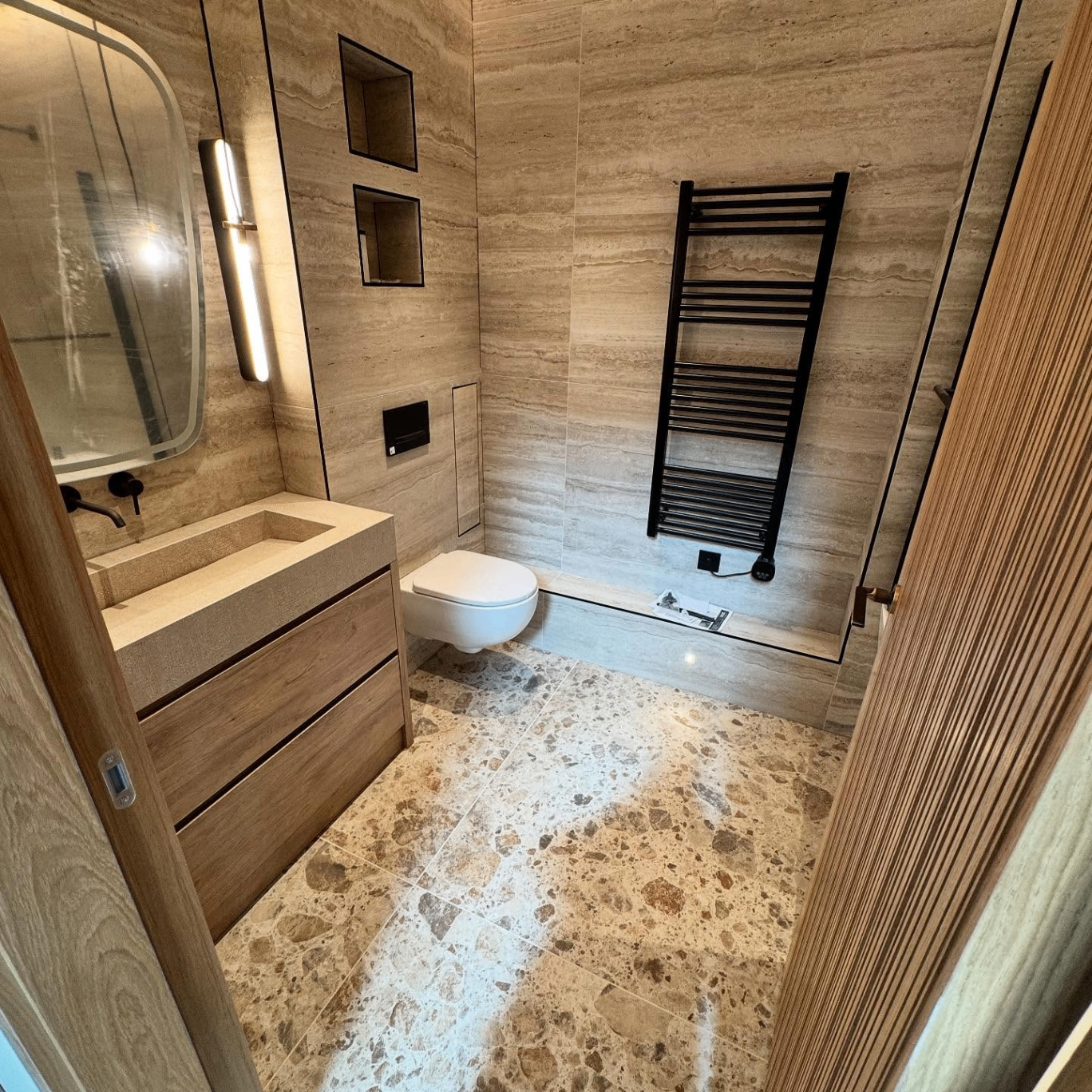 Bespoke porcelain basin project eight